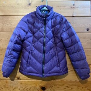 Crane Performance down puffer Jacket purple size L